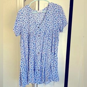 Pink Lily floral dress